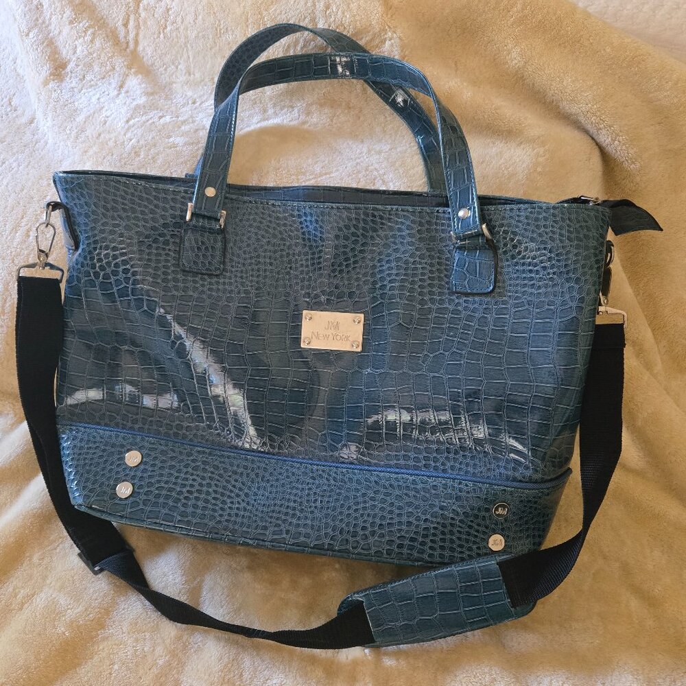 Teal JM New York Tote